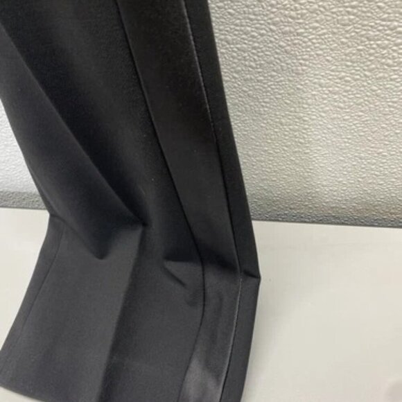 NEW RALPH LAUREN Womens Holiday Satin Stripe Twill Classy Pants Size 6 Black - Picture 8 of 12